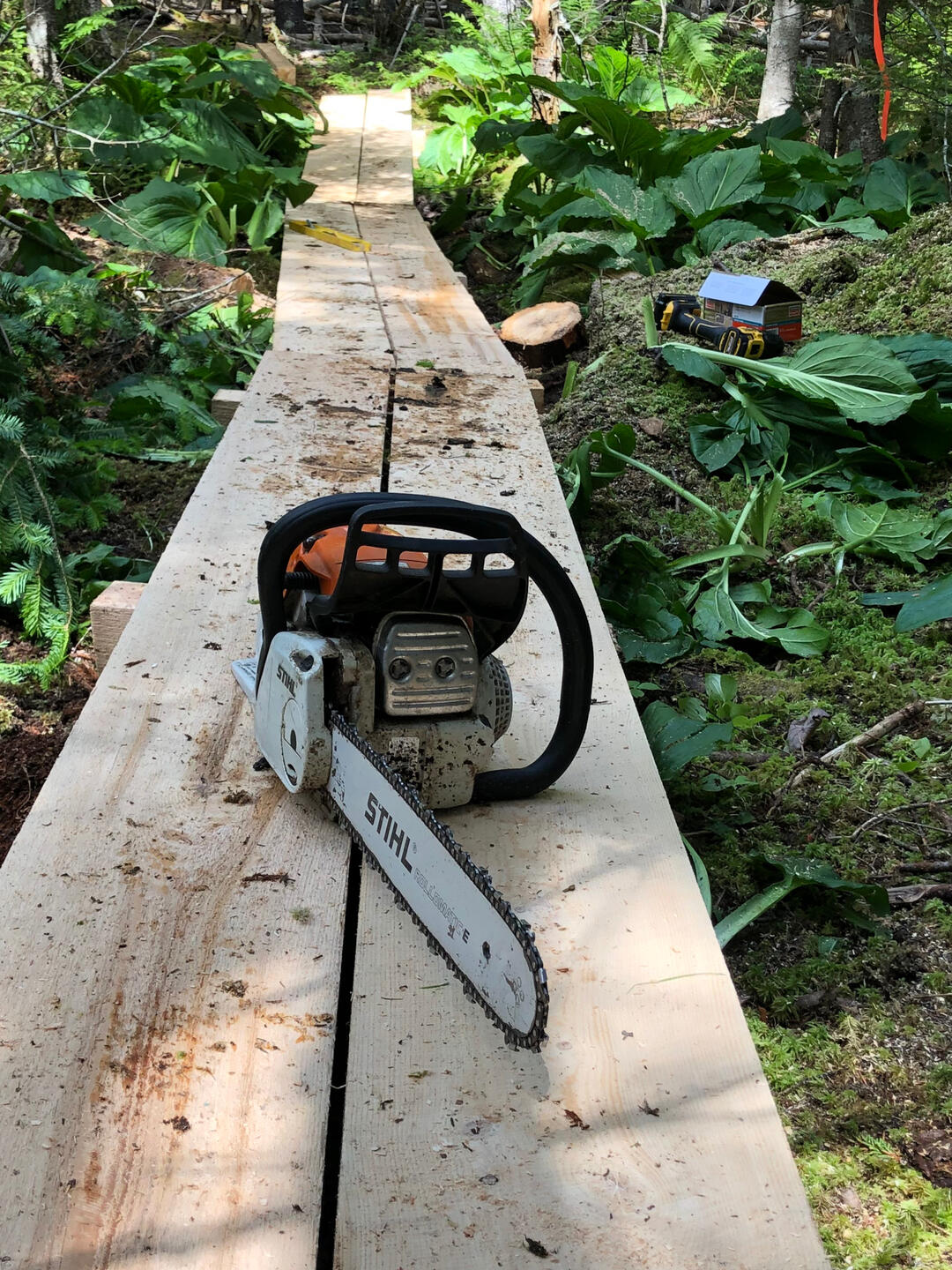 Bog Bridge Construction Mountain Wren - Tree and Garden Specialists logo